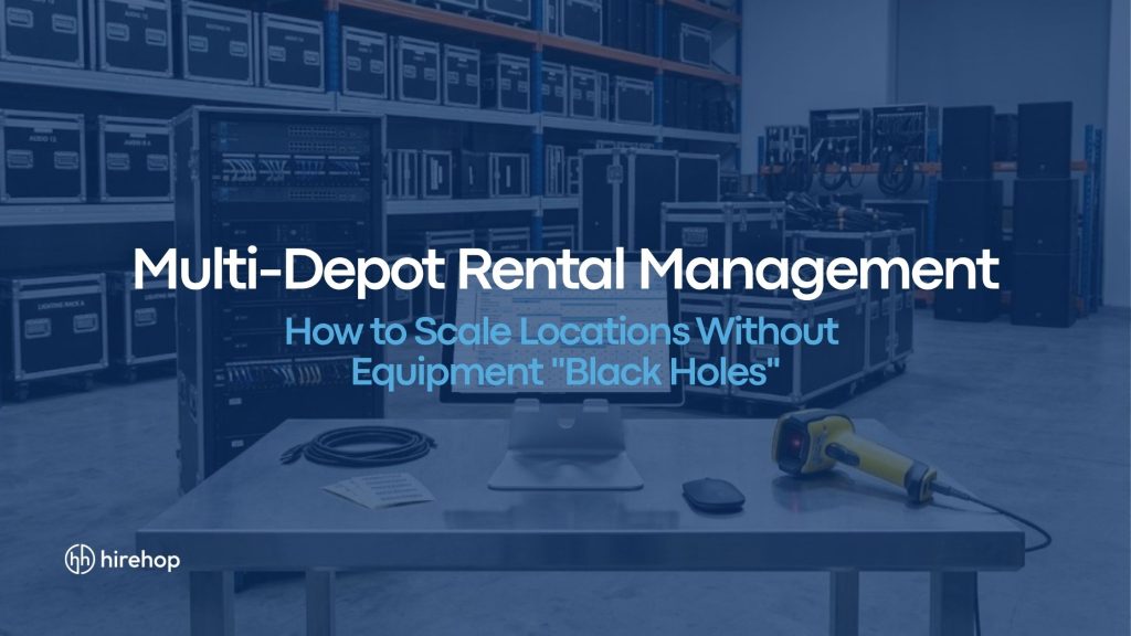 Multi-Depot Rental Management How to Scale Locations Without Equipment Black Holes | Hirehop